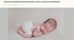 Desktop Screenshot of joyfulsoundphotography.com